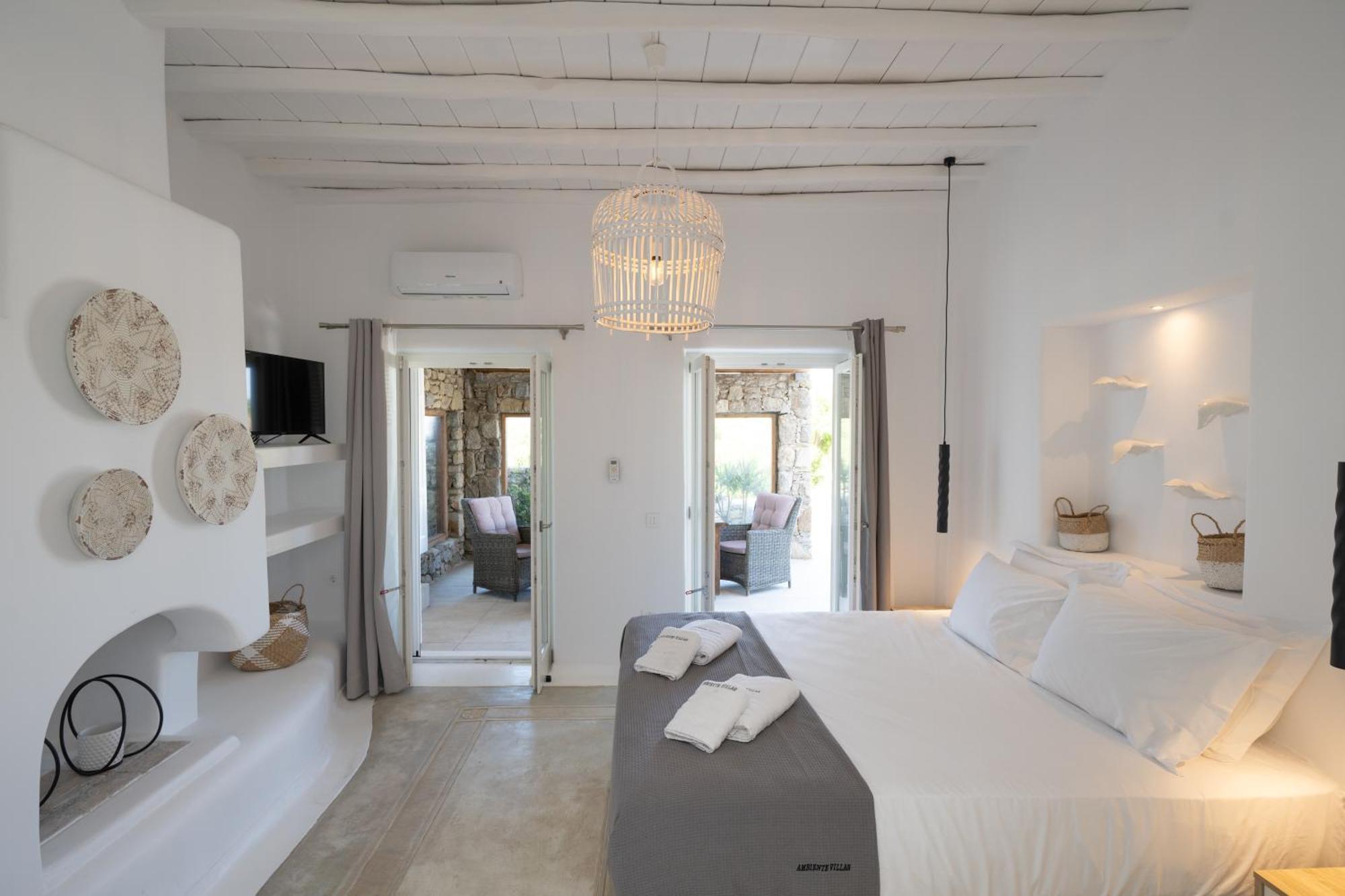 Ambiente Villas -5 Bd Villa Mykonos-Agios Ioannis Mykonos Town Exteriör bild